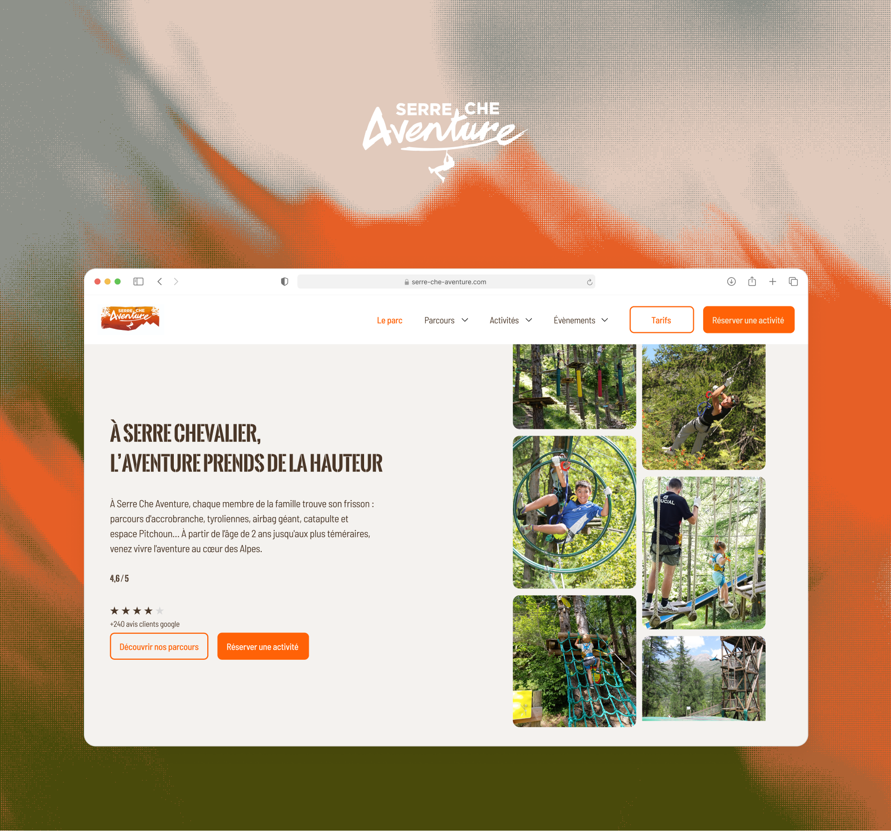 Serre Che Aventure Logo