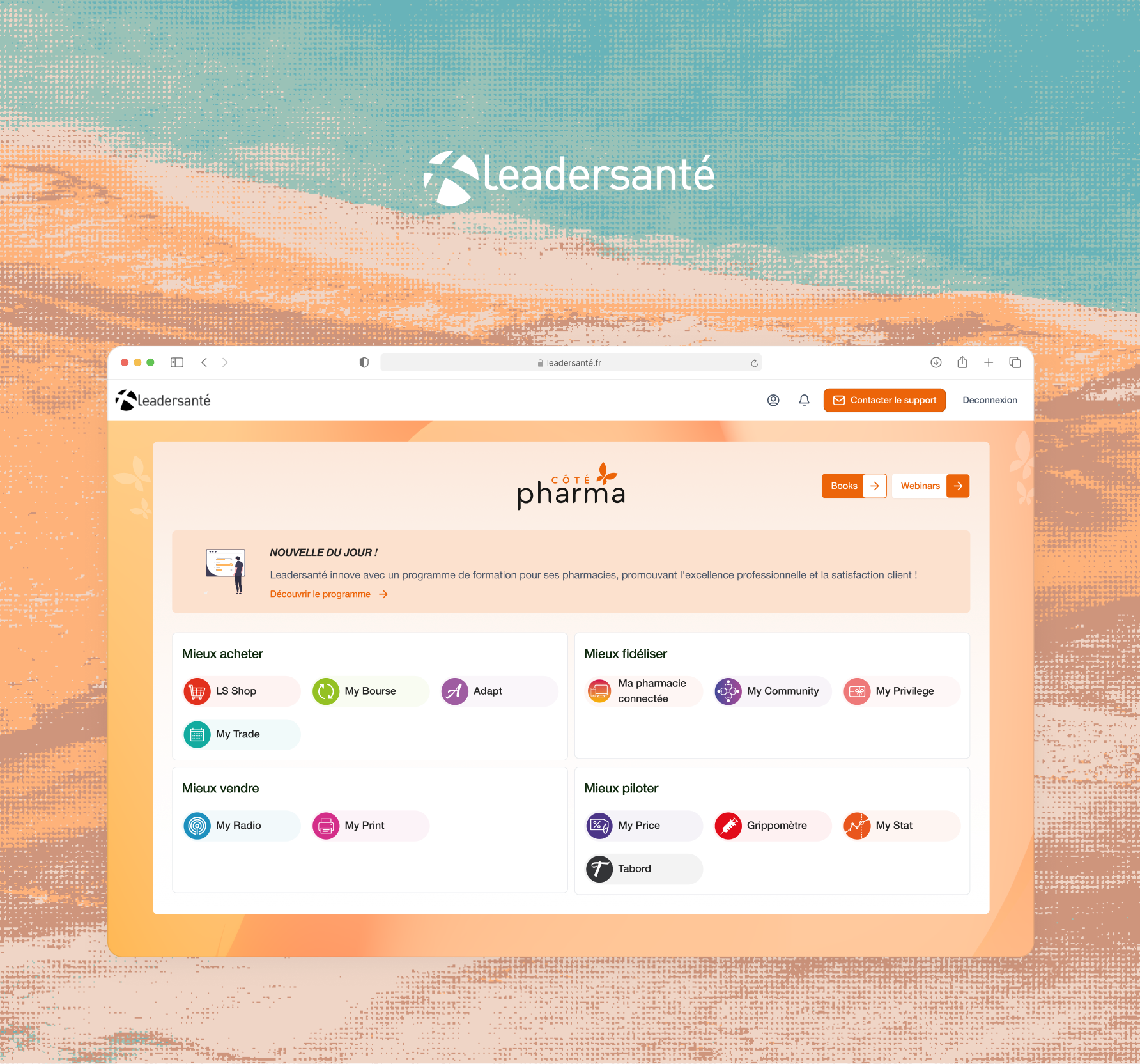 Leadersanté Logo