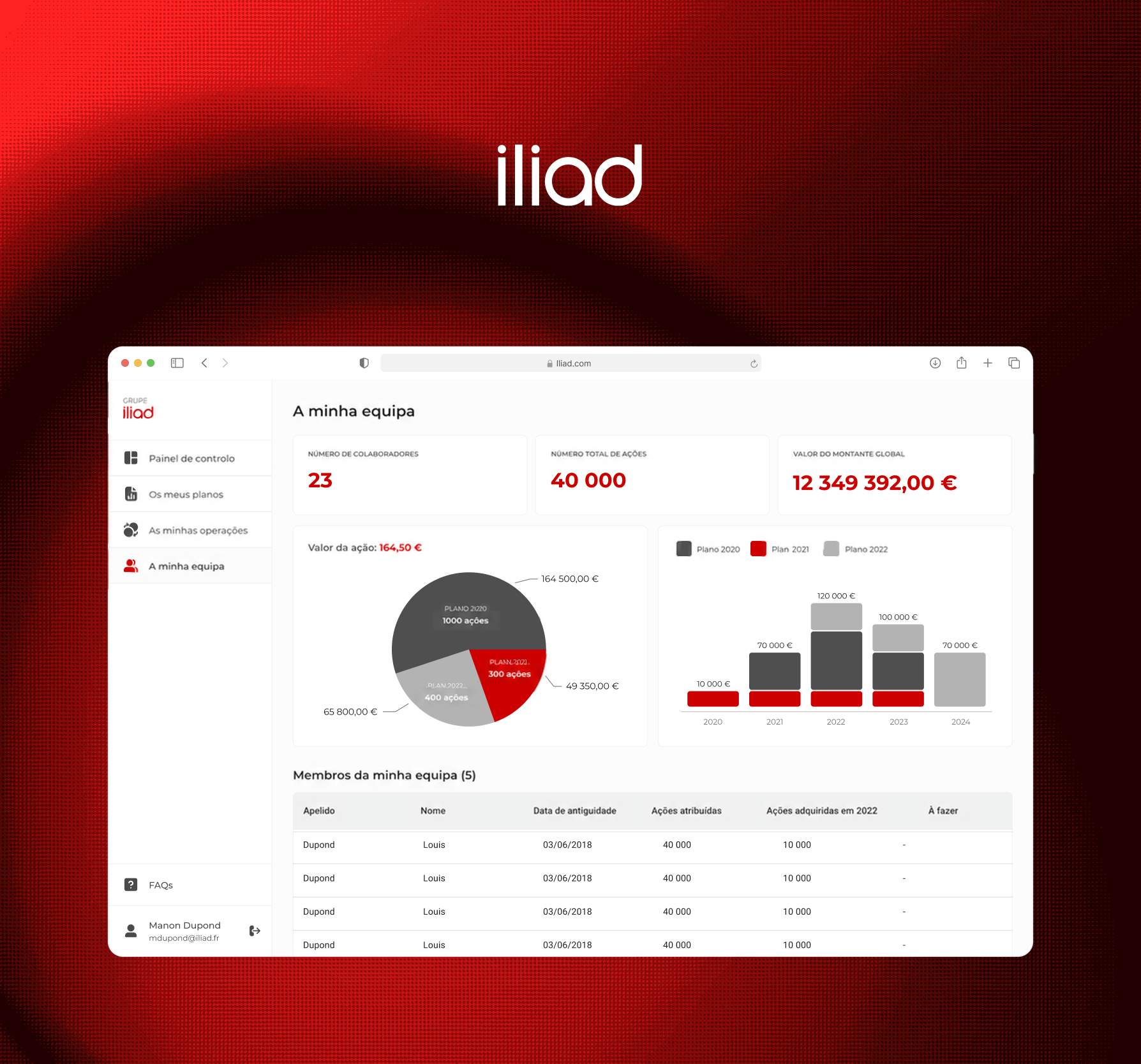 Iliad Logotipo