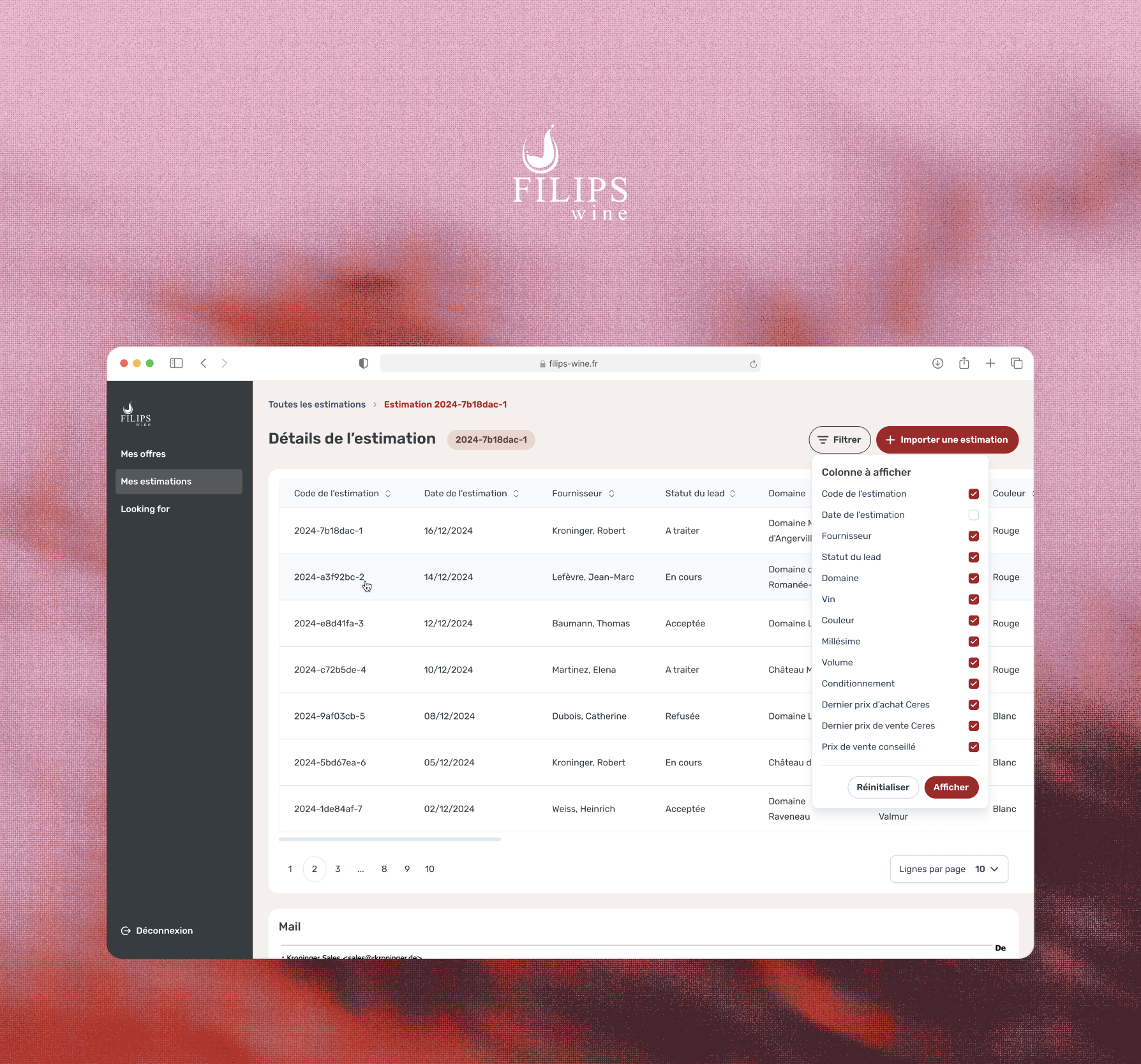 Filips Wine Logo