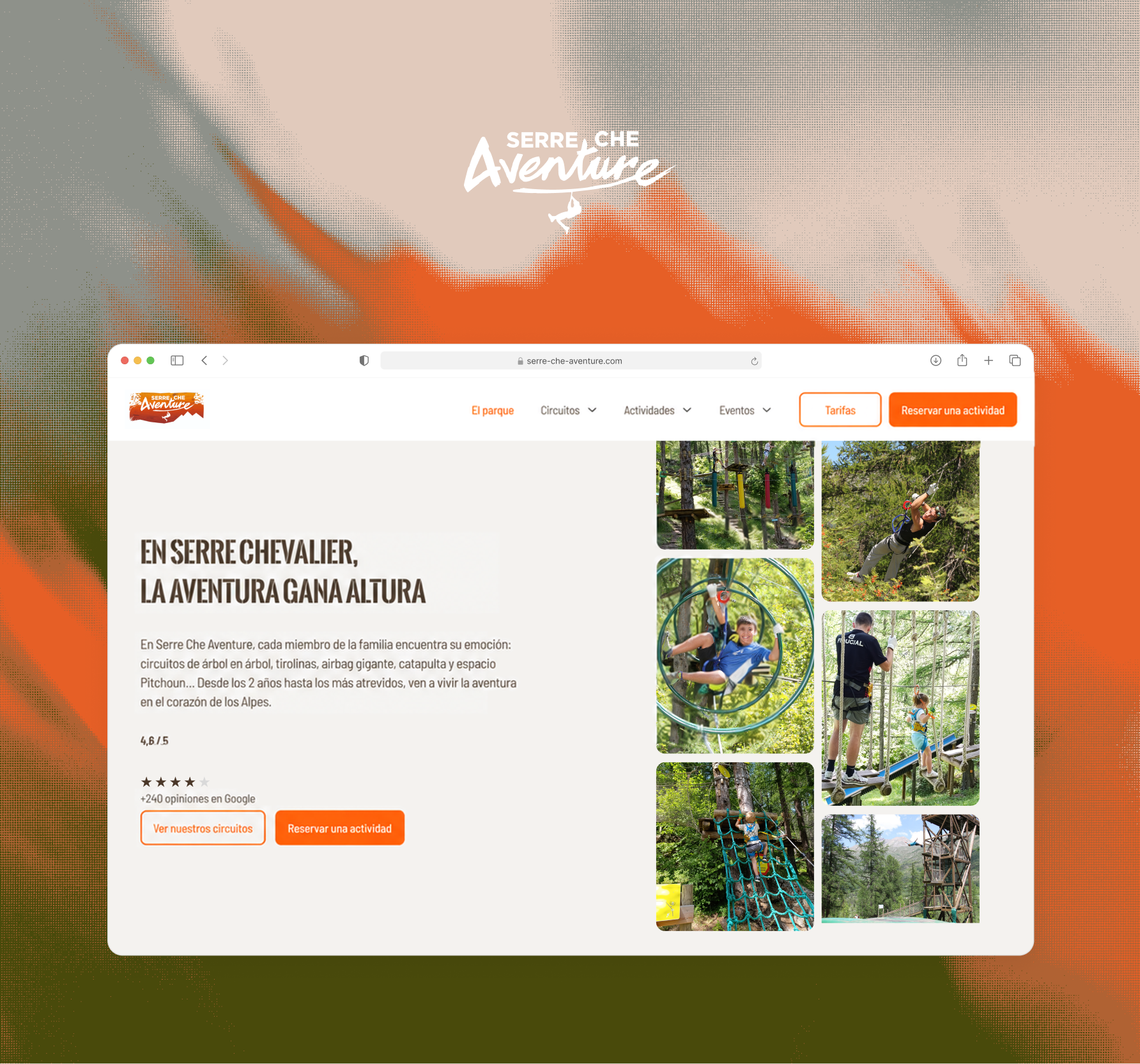 Serre Che Aventure Logo