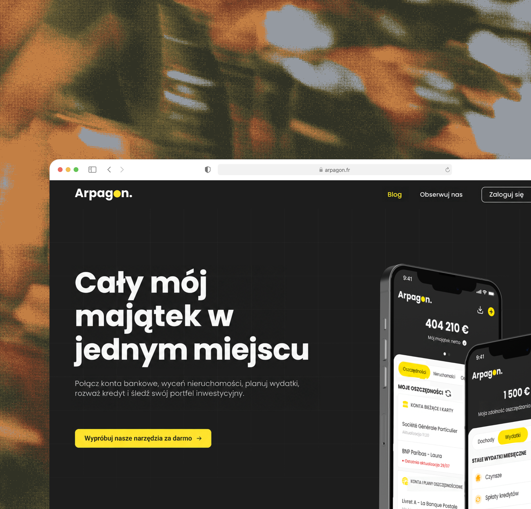 Arpagon - panel do monitorowania majątku