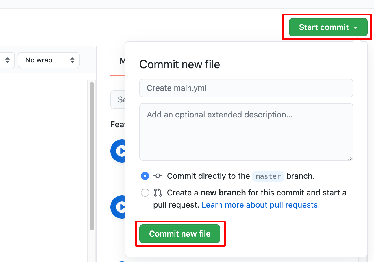github-commit-configuration