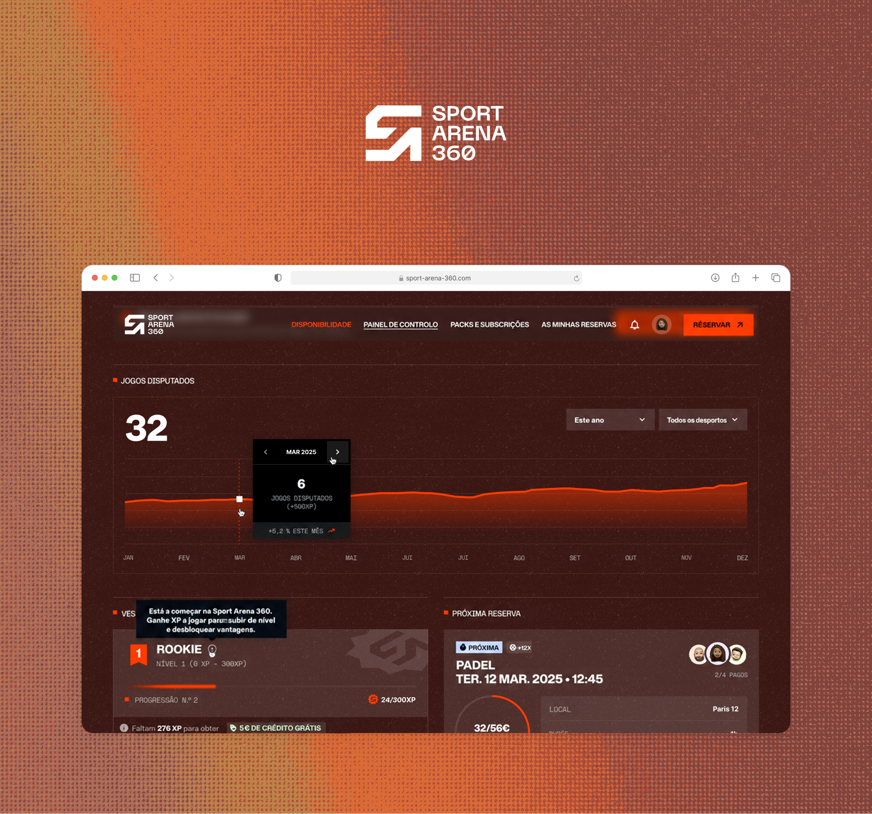 Sport Arena 360 Logotipo