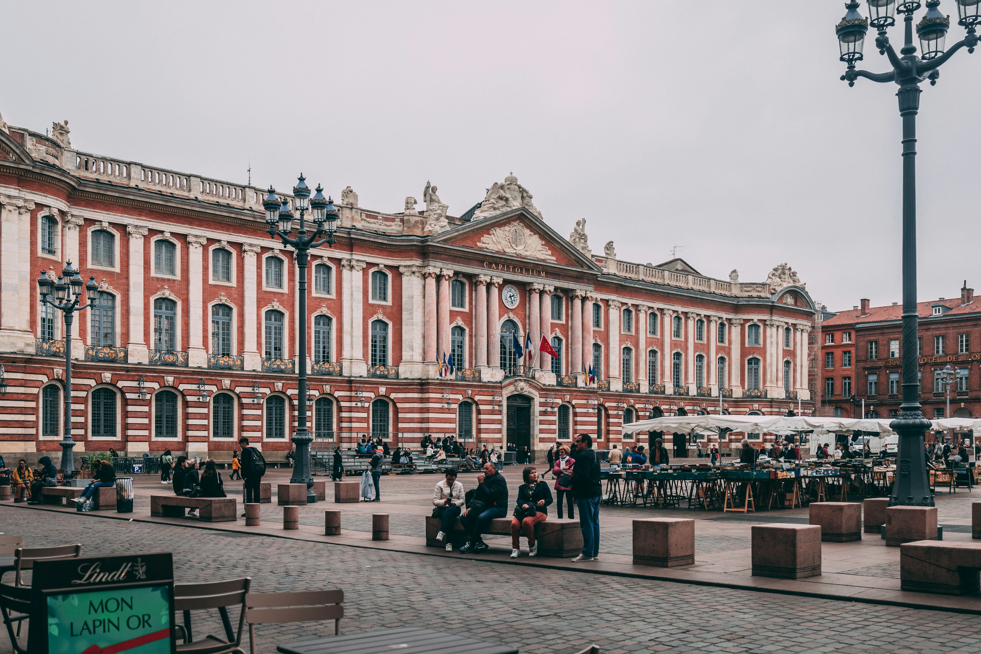 La place du Capitole à Toulouse