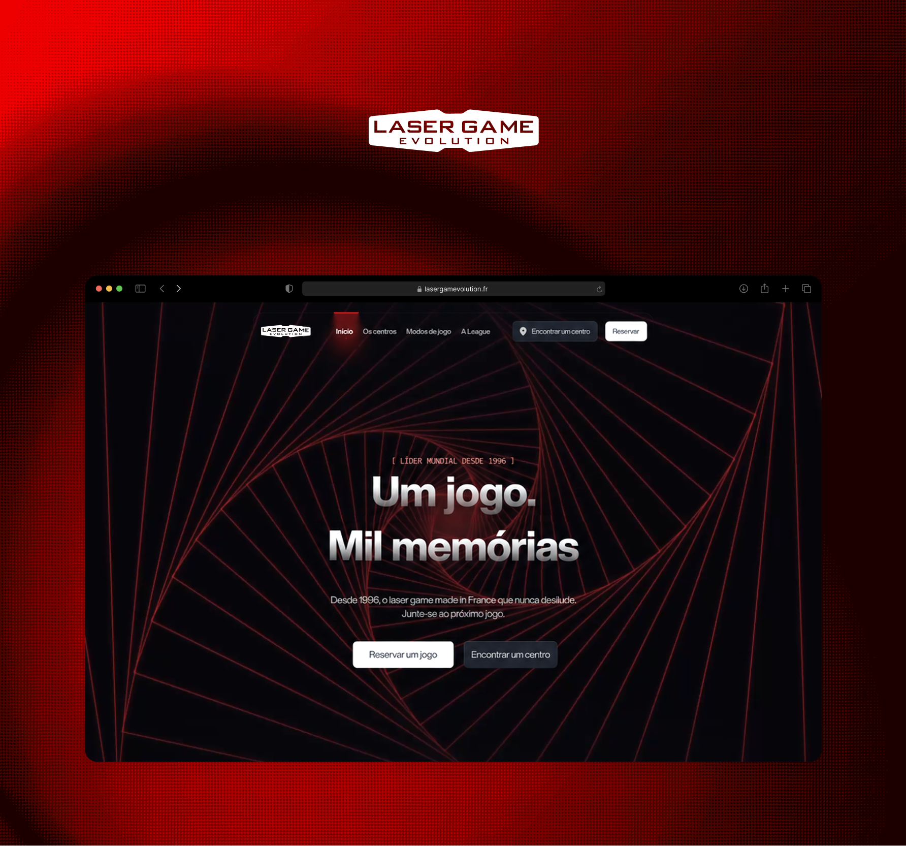 LaserGame Entreprise Logotipo
